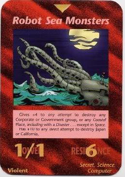 Robot Sea Monsters
